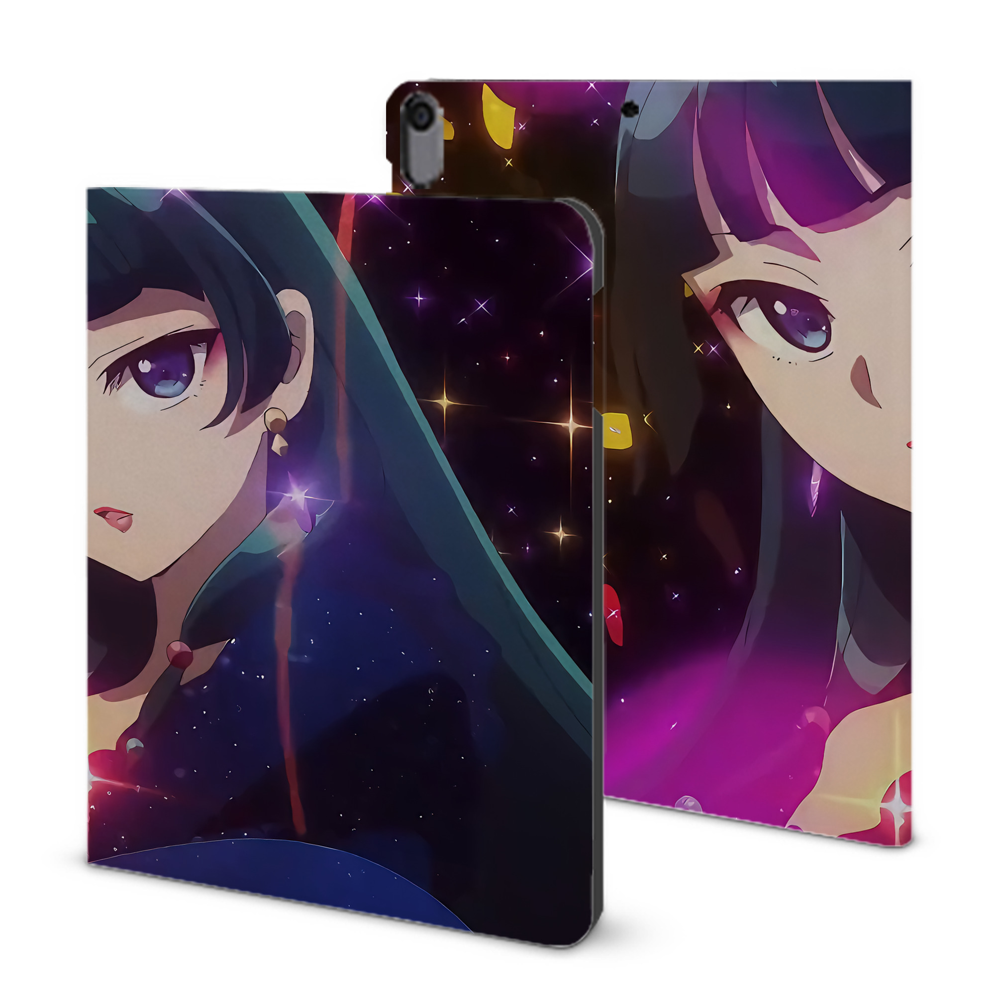 （画像用） 薬屋のひとりごと The Apothecary Diaries IPad ケース ブック型 PUレザー TPU 耐衝撃 軽量 薄型 ペン収納なし 全面保護 IPad 各モデル対応